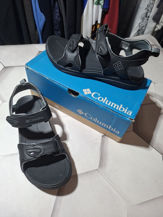 Оригінальні чоловічі сандалі Columbia 2 Strap Black Adjustable Sandals Size US 10/28 cm (маломірять на розмір) Men's BM0111-010