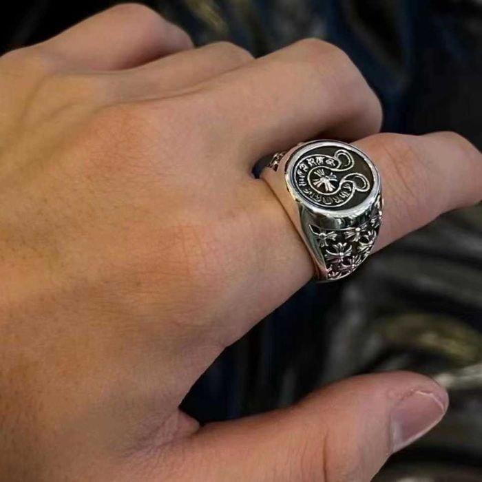Срібний Перстень Chrome Hearts