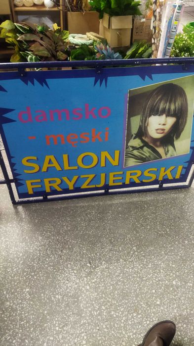 Szyld reklama konstrukcja