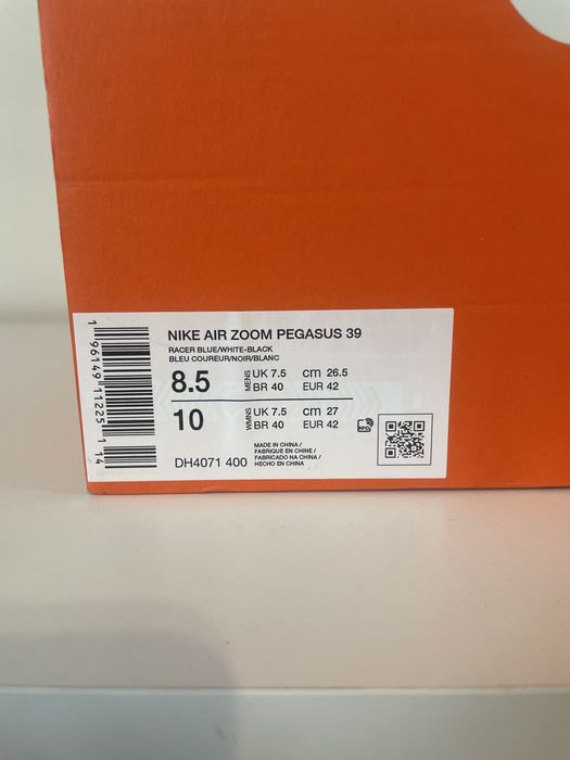 Sprzedam nowe buty nike pegasus 39 rozmiar 42