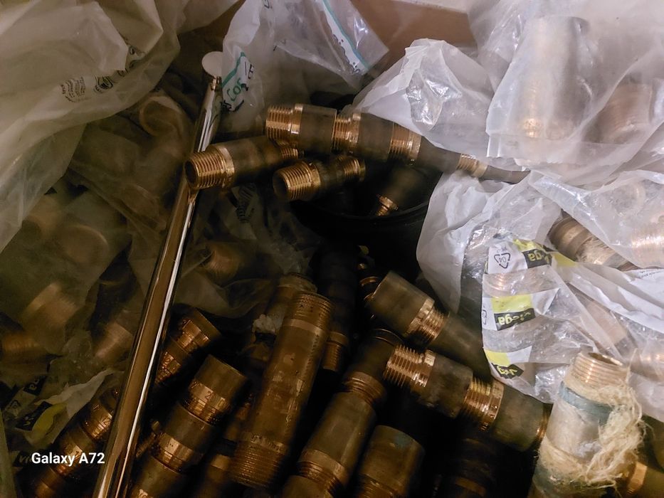 Przedłużki Mosiądz VIEGA 1 cm