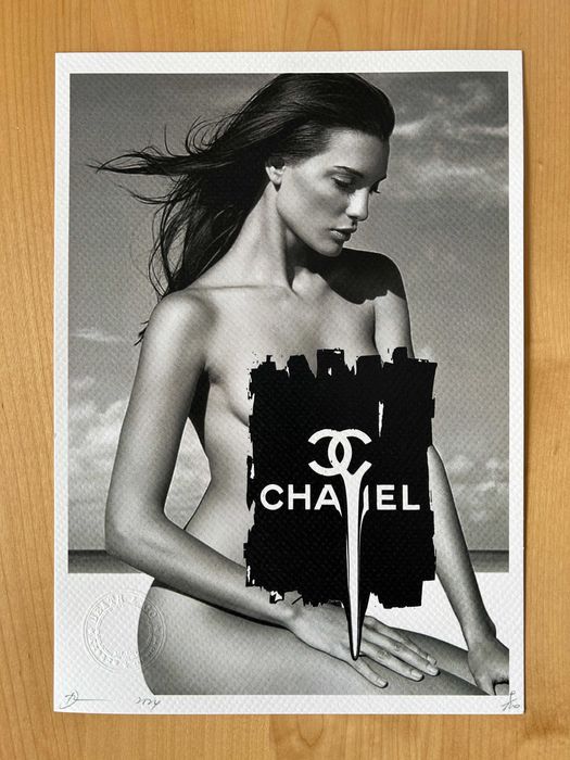 Serigrafia Death NYC Pop Art Impressão 30x21cm