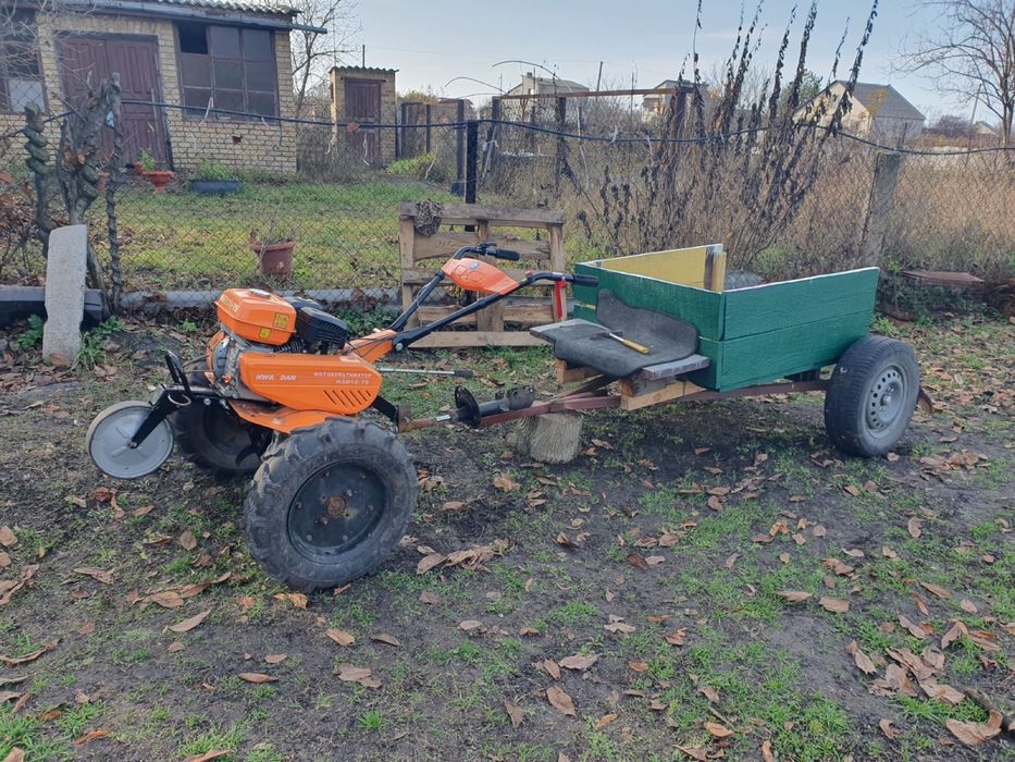 Причіп до мотоблока