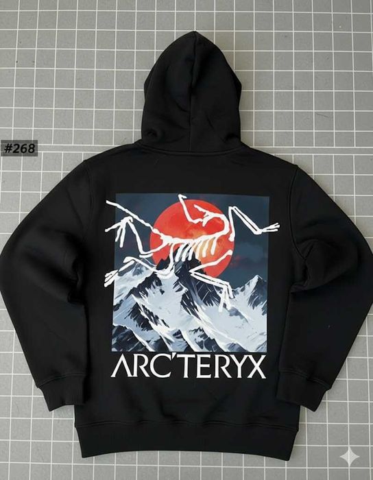 РАСПРОДАЖА | Новое Худи ARCTERYX | MultiBird Большой Принт Артерикс