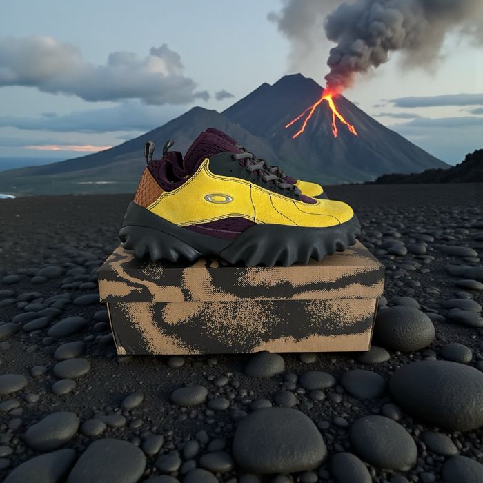 Оригінальні кросівки Oakley Factory Team x Brain Dead Chop Saw Yellow