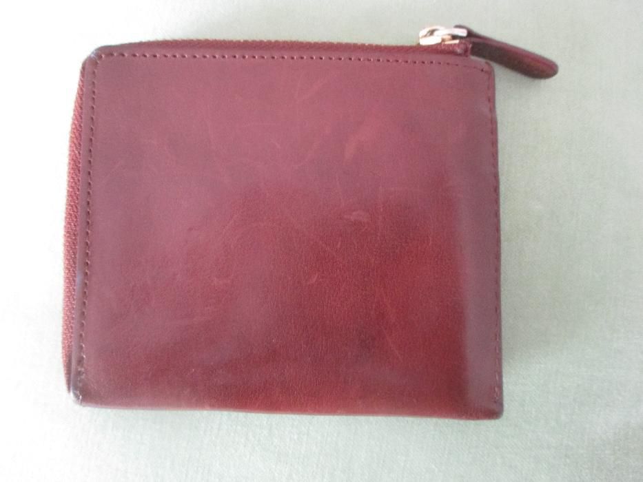 carteira de couro Massimo Dutti