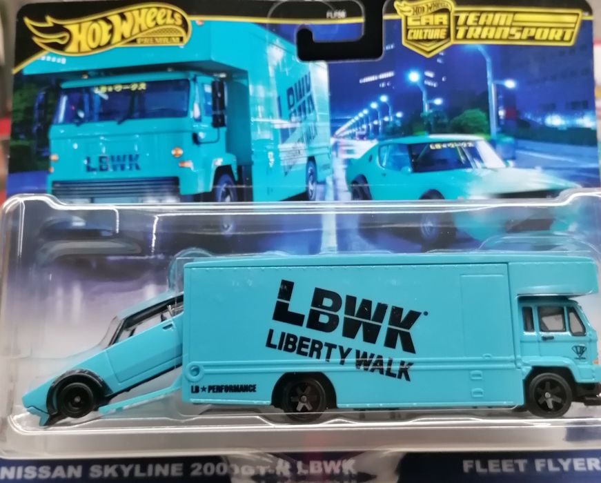 Hot wheels Team transport Lyberty Walk
