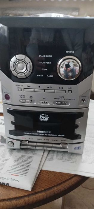 Музикальний центр KASON KS-388 + мікрофон SONY: 1 041 грн