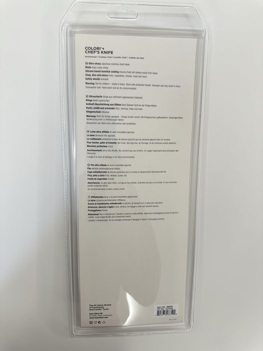 Faca de Chef Colori Kuhn Rikon