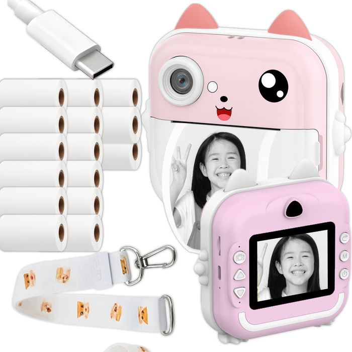 Drukuś PRO Termiczna APARAT Natychmiastowy Dla Dzieci 15 ROLEK GRATIS