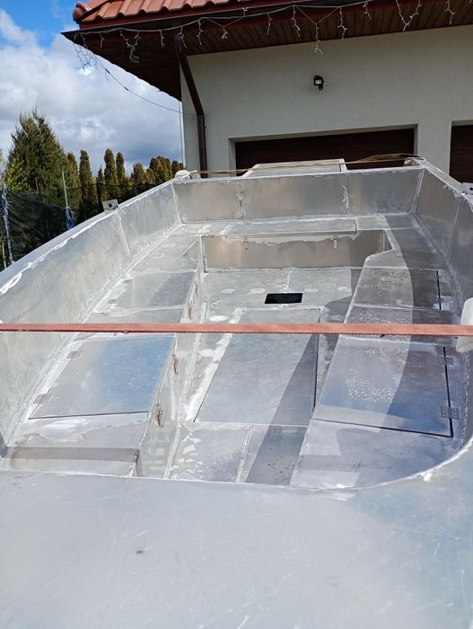 Łódka łódź motorówka z aluminium 6,25 m