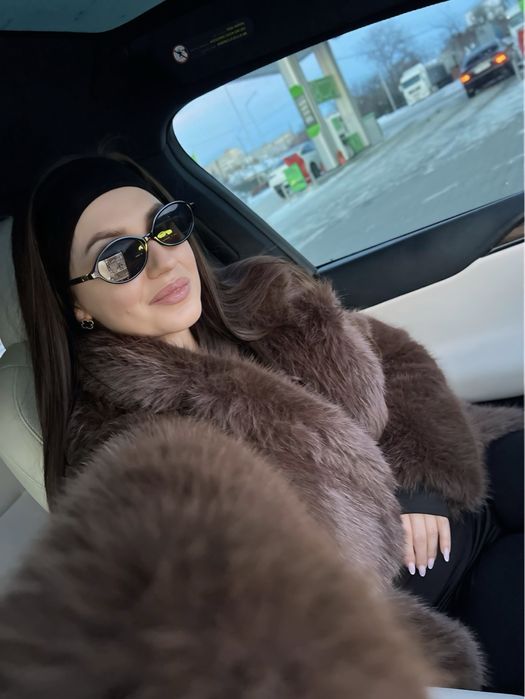 Терміново! Шоколадна шуба трендова під ZARA