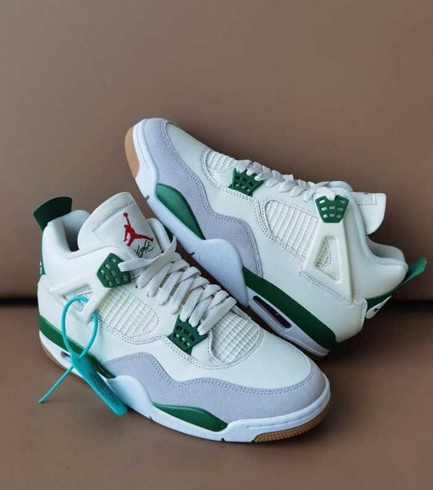 Jordan Air Jordan 4 Retro Green Thunder.38