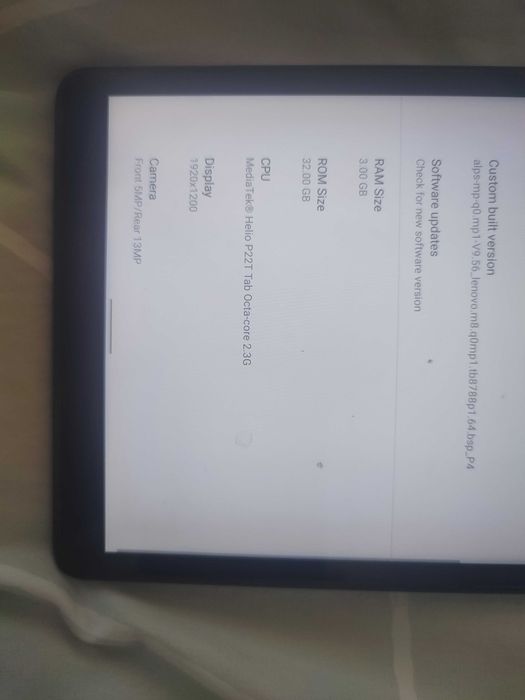 Lenovo Tablet 8705F