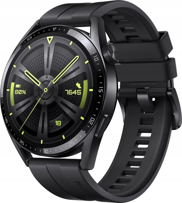 Smartwatch Huawei Watch GT 3 46mm,czarny.Mało używany.