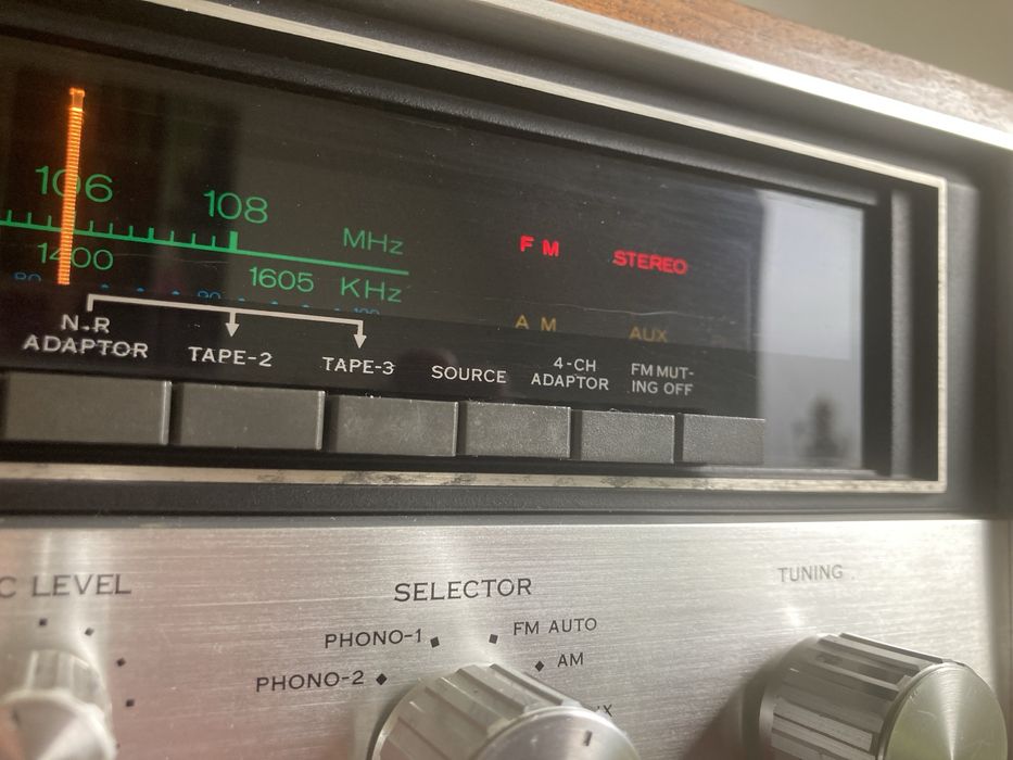 Sansui 5500 amplituner po serwisie