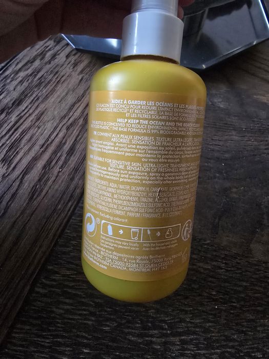 Biotherm mgiełka spf 30