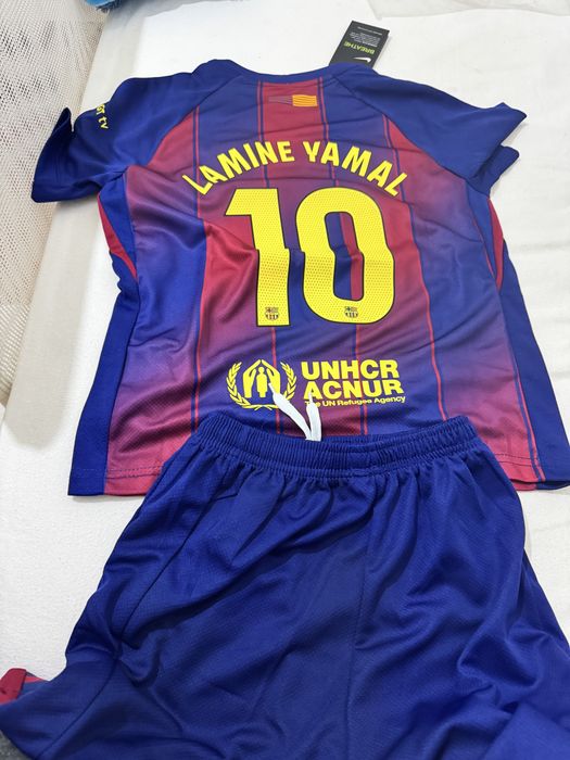 Equipamento Barcelona 8/10 anos