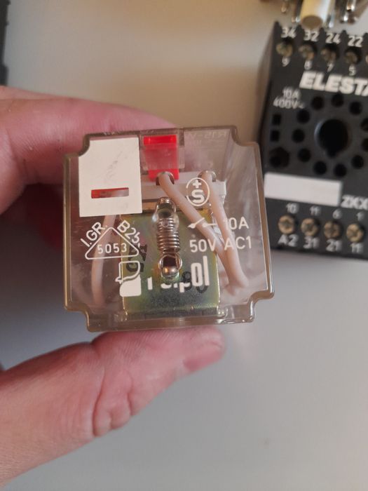 Реле: электромагнитное Relpol 110V 10A