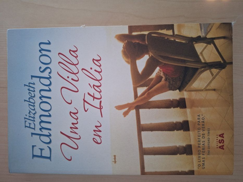 Livro Uma villa em Itália Elizabeth Edmondson