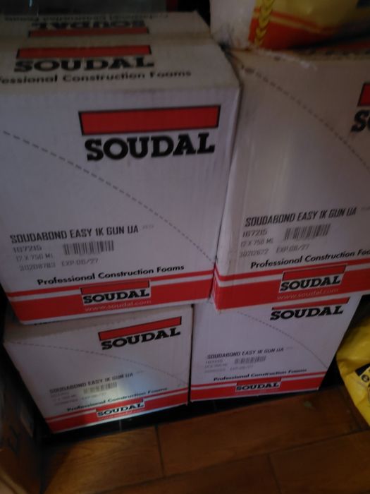 клей-піна soudal soudabond easy