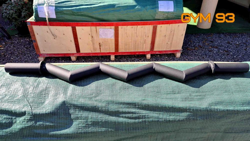 EZ Curl Bar gryf lekko łamany gruby