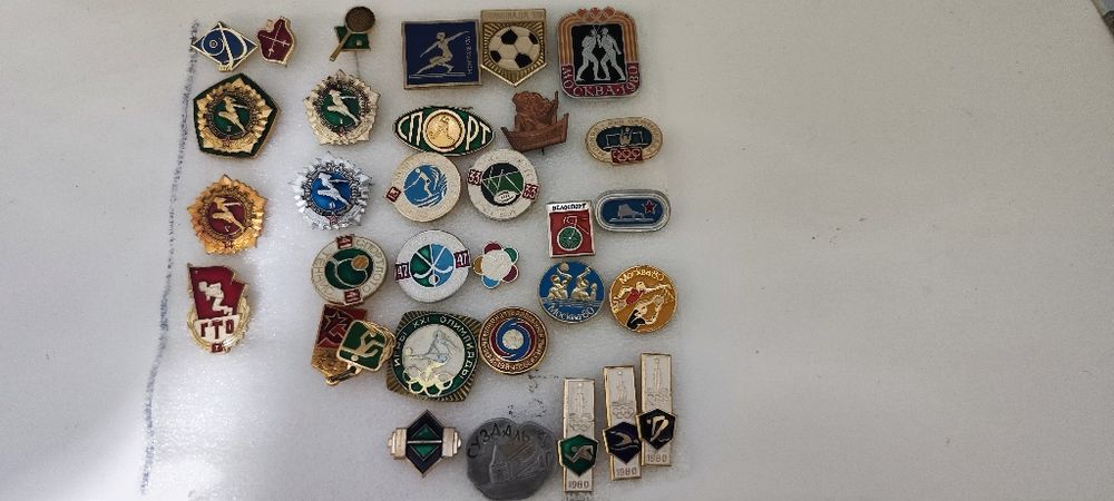 Значки спортивные