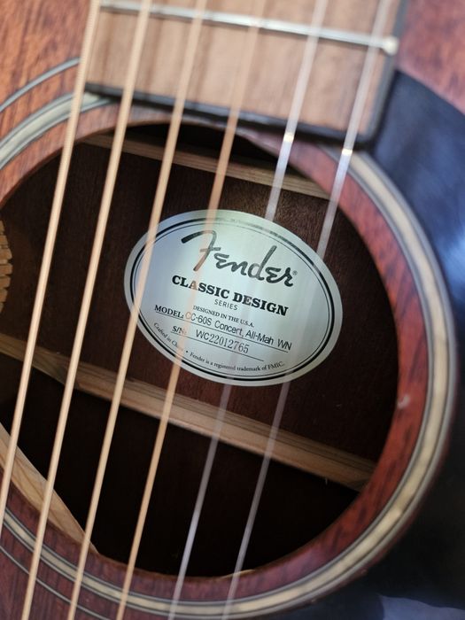 Fender CC-60S all mahogany