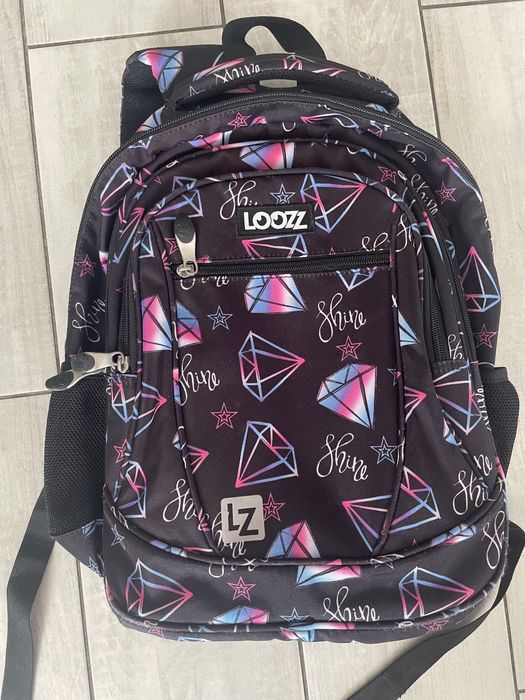 Plecak szkolny zamki LOOZZ
