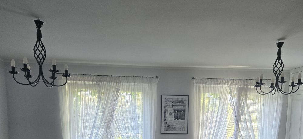 Żyrandol dwa w stylu klasycznym