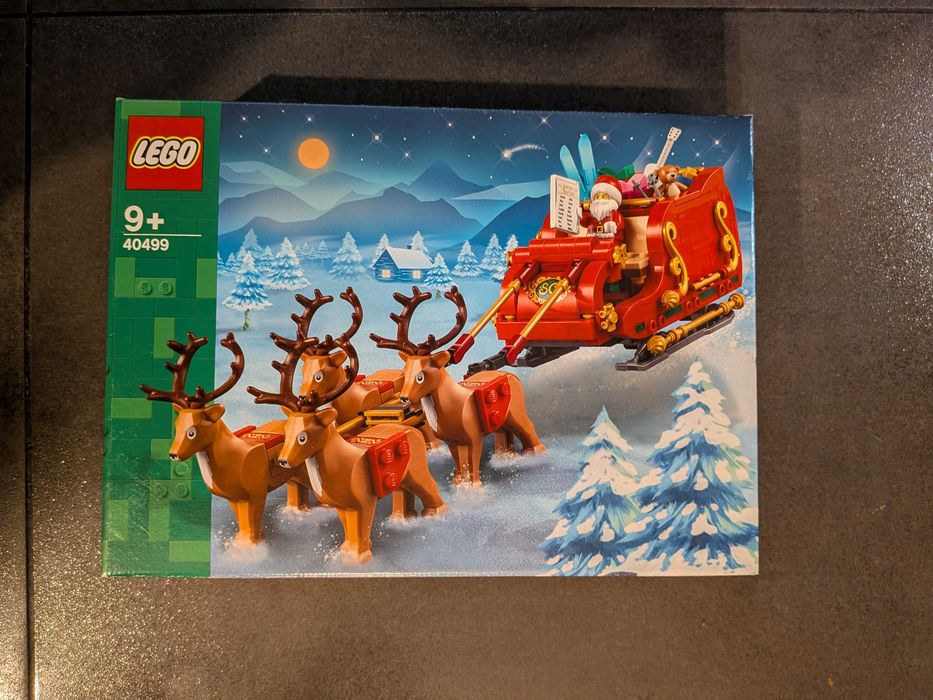 Sanie Świętego Mikołaja LEGO 40499 NOWY