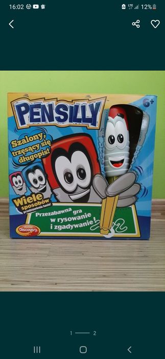 Gra Pensilly - Szalony, trzęsący się długopis.