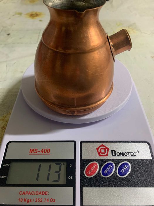 Мідна турка джезава 350мл.