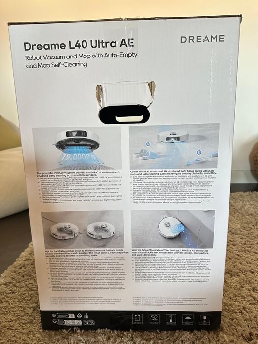 Dreame L40 Ultra AE + Escova TriCut – Muito Bom Estado