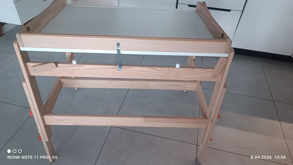 Biurko dziecięce regulacja wysokosci IKEA Flisat