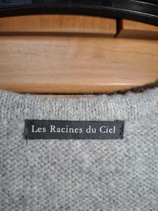 Жіночий светр без рукавів, жилетка з бебі альпаки Les racines du ciel