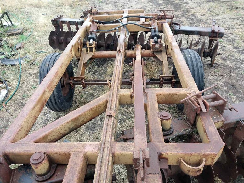 Борона дискова ДМТ-4, ДЕМЕТРА, посилені колеса від ПТС, 2006 р.в.