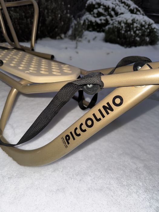 Санки металеві Picolino, золото