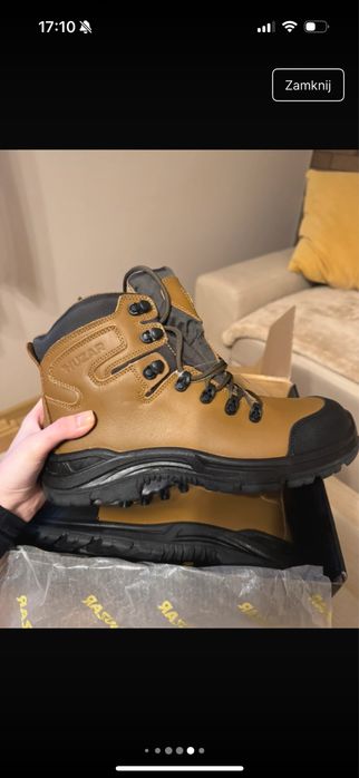 Buty męskie trzewiki HUZAR