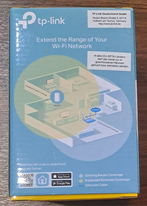 Extensor Wi-Fi tp-link AC750 RE200