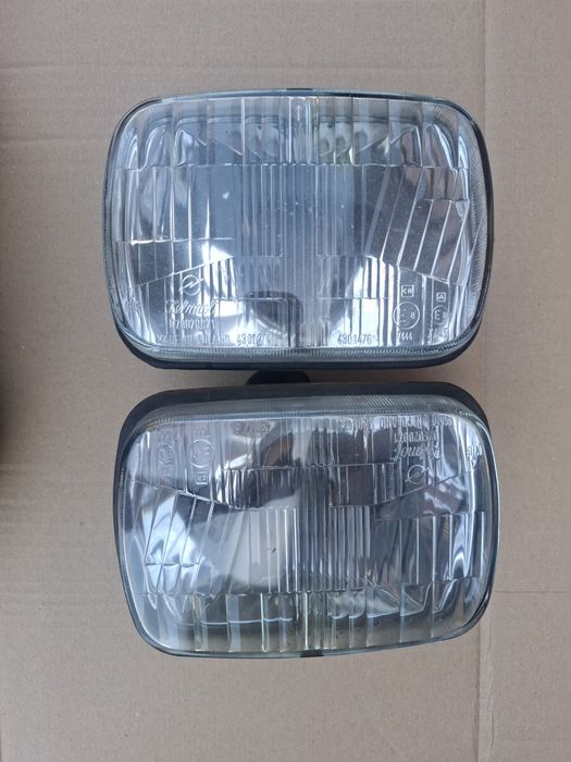 Reflektory przód przednie lampy światła Zelmot Fiat 126p Maluch