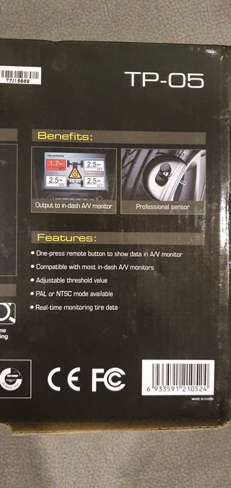 Sensores de pressão de pneus Steelmate
