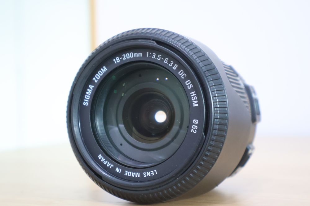 Sigma 18-200mm F/3.5-6.3 II HSM - Canon EF