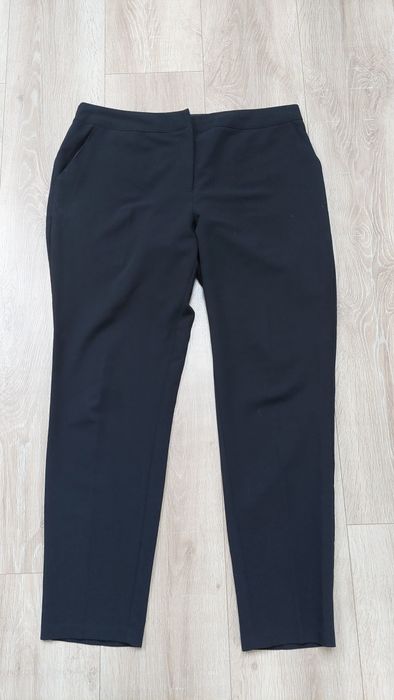 spodnie damskie proste, garniturowe r. 40