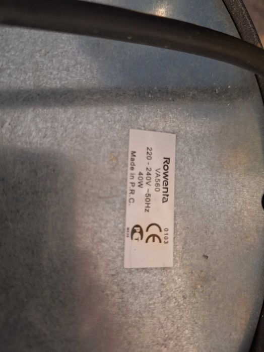 Ventoinha coluna Rowenta 40w