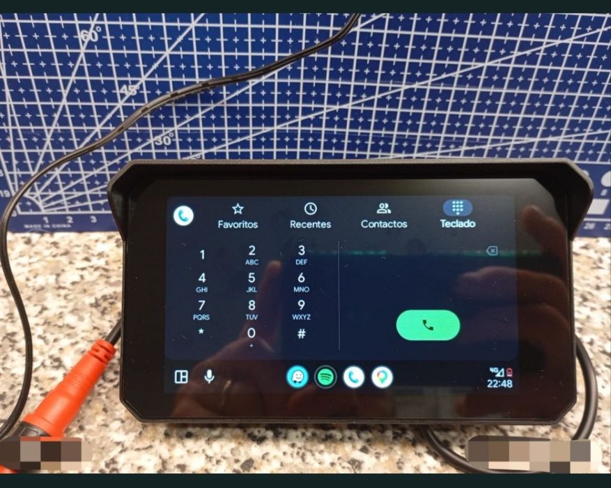 Carpaly para mota android auto