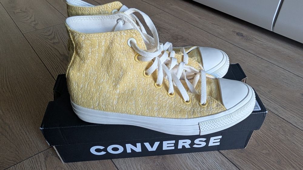 Trampki Converse 39 żółte