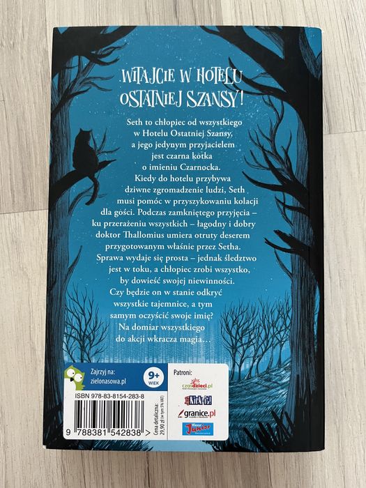 Książka dla dzieci hotel ostatniej szansy