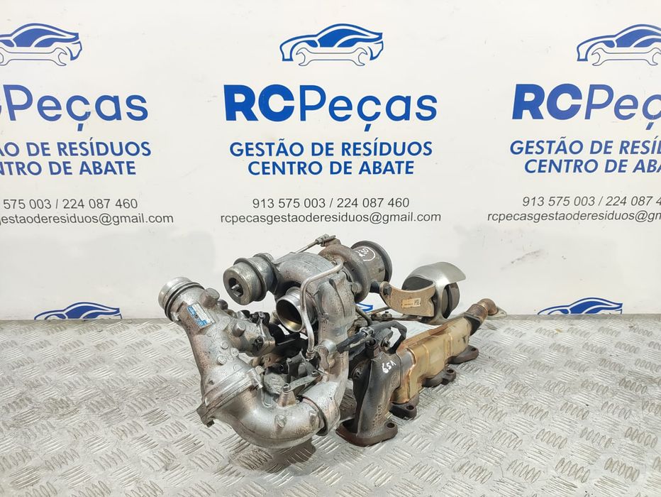 Turbo Compressor Biturbo BorgWarner Mercedes Benz 2.2 CDI 651912