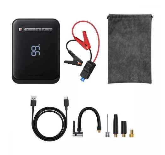 Автомобільний пусковий пристрій+компресорBaseusSuperEnergy8000mAh1000A